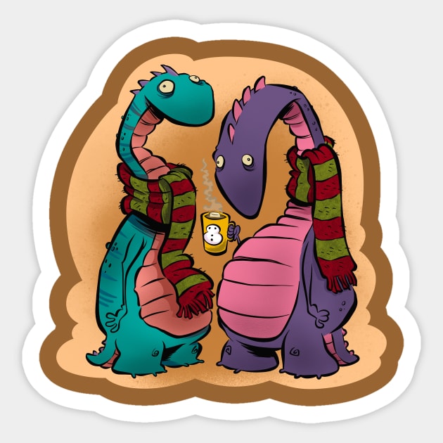 Winter Dragons Sticker by westinchurch